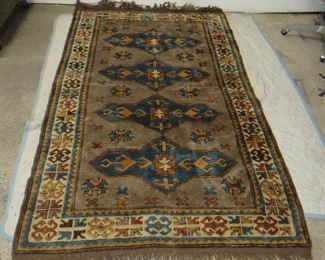 ITEM 73---53" x 80" oriental rug $125.00
