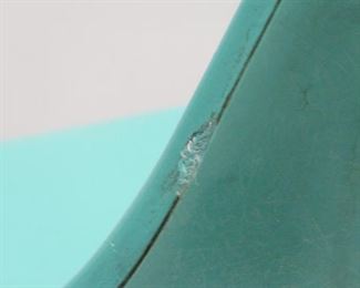 2 MCM, plastic chairs, surface marks, 1 has chip. PIC 2