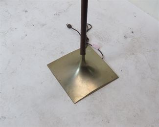 3MCM brass floor lamps, tallest 64" stiffel torchiere. PIC 2