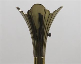 3MCM brass floor lamps, tallest 64" stiffel torchiere. PIC 4