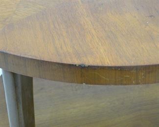 Lane MCM 2 tier table. scratches, minor chips. PIC 3