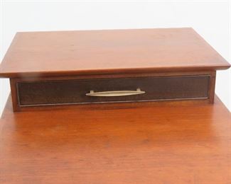 MCM side table with drawer. PIC 2