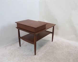 MCM side table with drawer. PIC 2