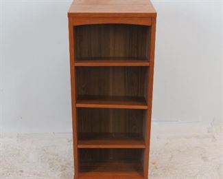 Danish modern teak revolving cabinet, signed-made in Denmark. PIC 3