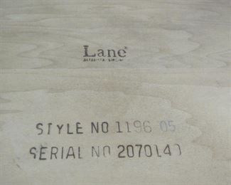 Lane MCM table, PIC 2