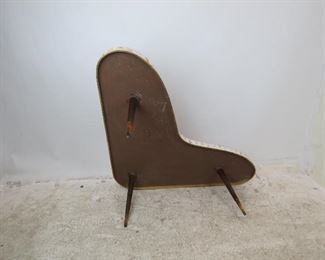 ITEM-304-- MCM tile top laminate boomerang coffee table. PIC 6