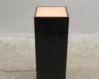 ITEM-305--Acrylic illuminated pedestal, 10.5" w 10.5 d, 20" high. $100.00