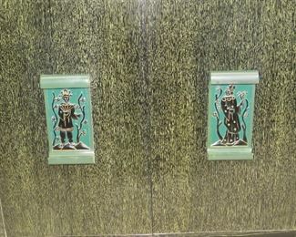 ITEM-309-- MCM cerused ebony, hi fi / television cabinet. no insides or back. great project to re-purpose cabinet. PIC 2