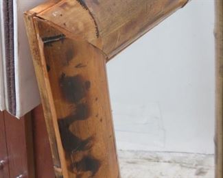 ITEM-365- Vintage Bamboo mirror. PIC 2