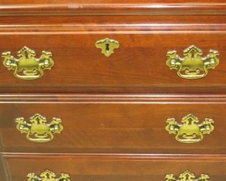 ITEM-367-- Pair of Pennsylvania House mahogany 2 drawer night stands. PIC 3