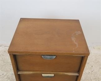 ITEM-377-- MCM night stand, finish needs work. PIC 2