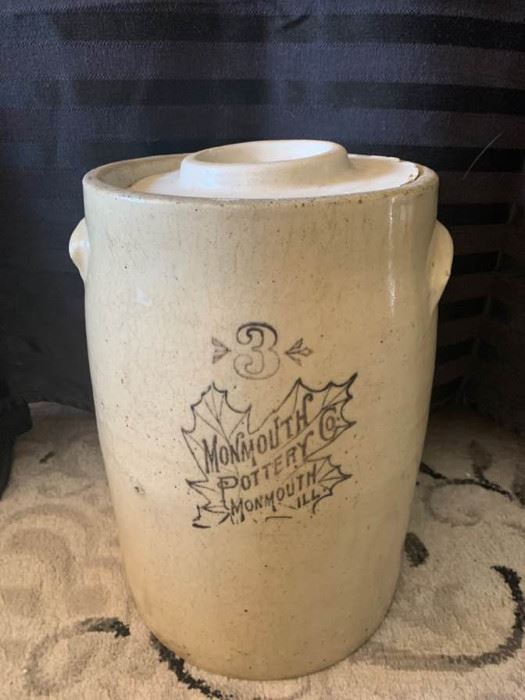 Monmouth Pottery Butter Churn