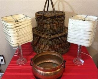 Baskets Lamps