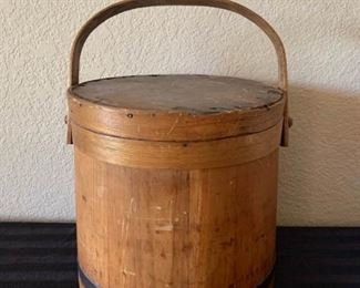 Large Vintage Sugar Bucket