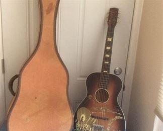 Vintage Guitar with Case