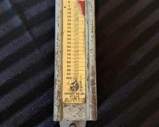 Vintage Hanson Scale