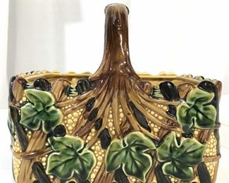 THE HALDON GROUP Painted Porcelain Basket