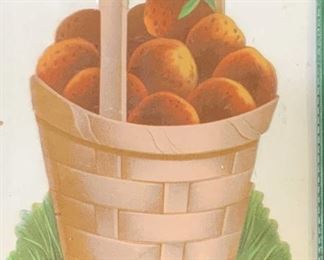 Print of Strawberries in a Basket