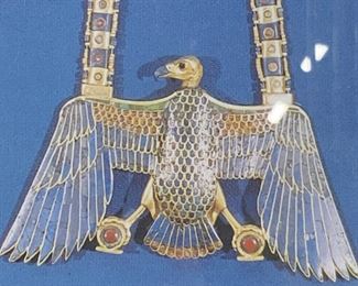 Pair Egyptian Artifact Photographs