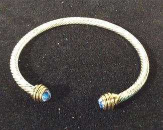 Twisted Cable Bangle, David Yurman Style