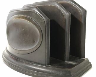Bronze Toned Metal Letter Organizer