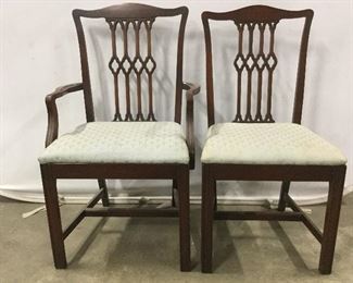 Lot 2 Matching Side & End Chair