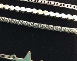 Lot 5 Chain Bracelets/ Anklet