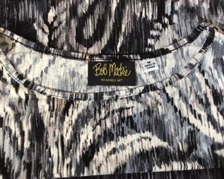 Bob Mackie Wearable Art Print Shirt