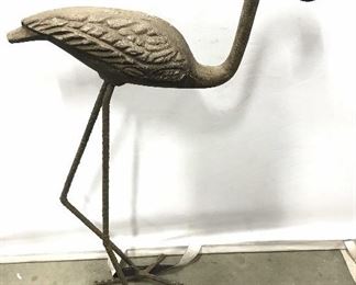 Vintage Outdoor Flamingo Lawn Decor