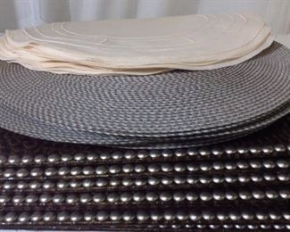 Set 35 Luxury Table Placemats, Deborah Rhodes