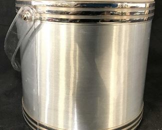 GEORGES BRIARD Lidded Ice Bucket W Handle
