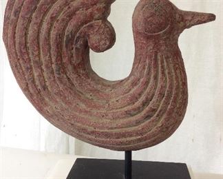 Arts & Crafts Bird Figural Sculpture, Thailand