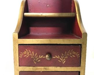 Vintage Petite Paisley Accessory Chest