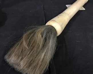 Vintage Carved Bone Calligraphy Brush