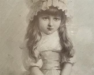 Portrait Pencil Drawing on Paper