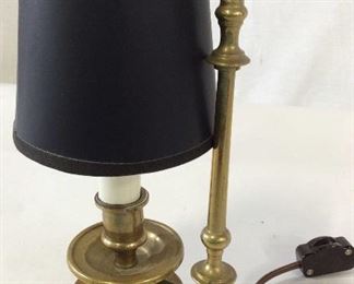 Federalist Style Vintage Brass Lamp