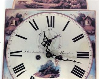 J. Richardson Howden Fox Hunt Metal Wall Clock