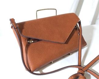 Street Level Ladies Leather Shoulder Bag/Clutch