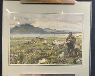 Landscape Painting with Display easel