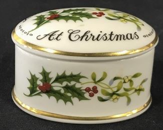 COALPORT BONE CHINA Porcelain Trinket Box