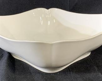 Scalloped Edged Centerpiece Bowl