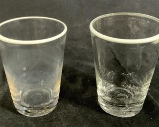 Pair of drinking glasses