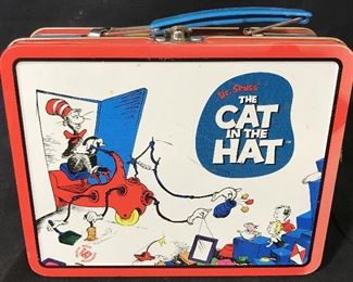 Vintage Cat In The Hat Lunch Box