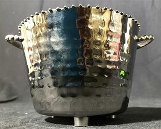 Lot 3 Silver Toned Tabletop Accessories