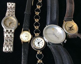 Vintage Lot 5 Designer Mid Century Watch Bands