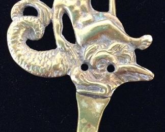 Brass Dragon Theme Wall Hook