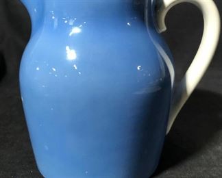 Blue Toned Porcelain Pitcher, Germany