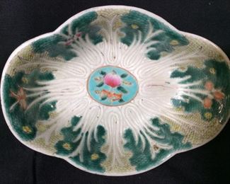 Decorative Asian Porcelain Bowl