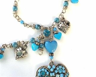Carol DAUPLAISE Turquoise Style Necklace