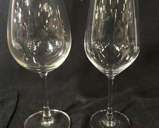 Lot 2 Stemware, Signed Crystal Schott Zwiesel